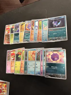 RANDOM LOT (123) - Pokemon Japanese 151 and English ALL Poke Ball Reverse Holos - Image 2