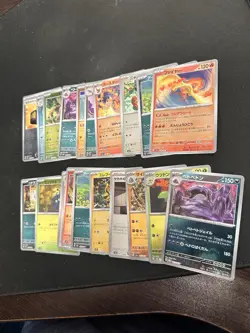 RANDOM LOT (123) - Pokemon Japanese 151 and English ALL Poke Ball Reverse Holos - Image 4