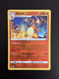 Glurak Reverse Holo 025/185 Farbenschock Pokemon Karten Sammlung - Image 1