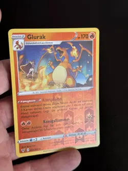 Glurak Reverse Holo 025/185 Farbenschock Pokemon Karten Sammlung - Image 2