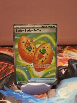Pokemon TCG - ME01 Mega Evolution - Buddy-Buddy Poffin Ultra Rare 167/132 - Image 1