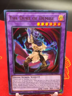 The Duke of Demise MZTM-EN033 Yugioh Maze of the Master LP - Image 1