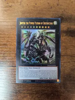 Jupiter the Power Patron of Destruction DOOD-EN044 Ultra Rare Yugioh 1st Edition - Image 1