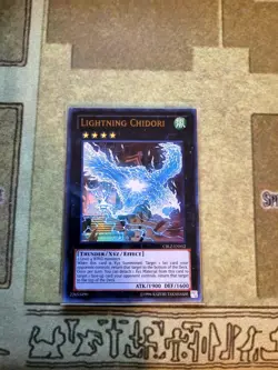 YUGIOH TCG LIGHTNING CHIDORI CBLZ-EN052 ULTRA UNLIMITED ED NM - Image 1