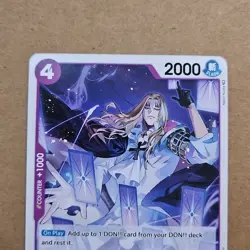 One Piece TCG - Basil Hawkins (OP01-106) Romance Dawn English NM TCG CCG - Image 2
