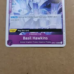 One Piece TCG - Basil Hawkins (OP01-106) Romance Dawn English NM TCG CCG - Image 3