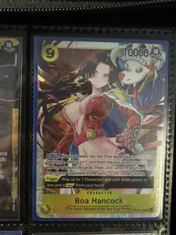 One piece TCG OP14-112 Boa Hancock SR Near Mint - FAST SHIPPING - Image 1