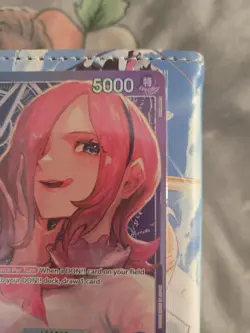 OP06-042 Vinsmoke Reiju ALT ART Leader L One Piece TCG - Image 3