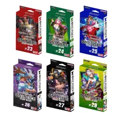 ONE PIECE ENGLISH TCG: Starter Deck Bundle ST-23-24-25-26-27-28 - Image 1