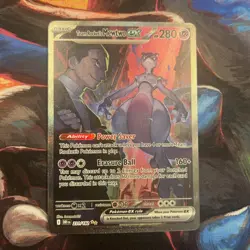 Team Rockets Mewtwo EX #231/182 Special Illustration Rare Card - Image 2