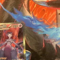 Team Rockets Mewtwo EX #231/182 Special Illustration Rare Card - Image 3