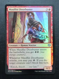 MTG Magic Cards: MAULFIST DOORBUSTER FOIL # 18C28 - Image 1