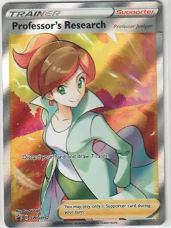 Sword & Shield Promo Cards #SWSH152 Professor's Research Pokemon - Image 1