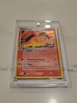 Typhlosion 17/115 Rare Vintage Unseen Forces Holo 2005 - Pokemon Card - Image 1