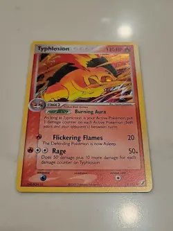 Typhlosion 17/115 Rare Vintage Unseen Forces Holo 2005 - Pokemon Card - Image 2