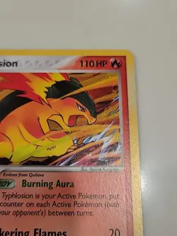 Typhlosion 17/115 Rare Vintage Unseen Forces Holo 2005 - Pokemon Card - Image 5