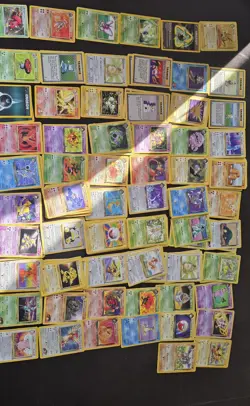 Pokemon Card Lot 164 Cards - Image 1