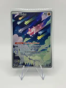 Pokemon TCG Minior Card Holo Illustration Rare, Paradox Rift 201/182 - Image 1
