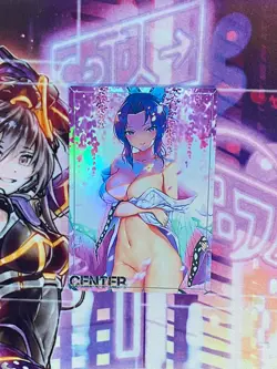 Shinobu Kocho Sexy Goddess Waifu Card Doujin Anime Field Center Demon Slayer - Image 1
