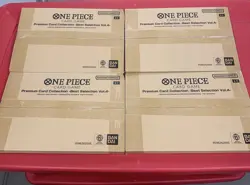 4x ENGLISH NEW SEALED One Piece Premium Card Collection Best Selection Vol 4 - Image 1