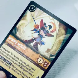 Disney Lorcana Minnie Mouse - Musketeer Champion Card Regular Super Rare - Image 2