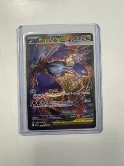 Mega Latias ex 181/132 Special Illustration Rare Mega Evolution Pokemon Card - Image 3