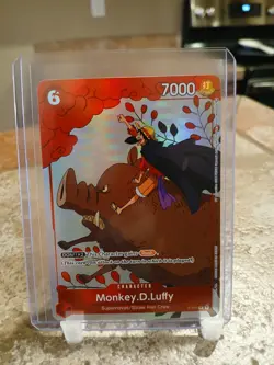One Piece TCG Monkey D. Luffy (Gift Collection 2023) P-001 Promotion Cards Foil - Image 1