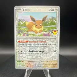 Eevee - (Pokemon Day 2025) (Reverse Cosmos Holo) 074/131 Miscellaneous Cards... - Image 1