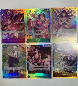 One Piece TCG Authentic Heroines EB03 SR’s Lot Beautiful Waifus Card NM Foil JP - Image 2