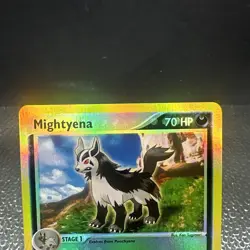 Pokemon Card - Mightyena Ruby and Sapphire 42/109 Reverse Holo - Image 3