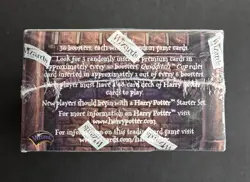 2001 Harry Potter WOTC TCG Quidditch Cup 36 Booster Box Trading Card Game Sealed - Image 3