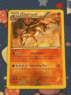 Pokemon TCG Cards - Charizard Reverse Holo Rare Legendary Treasures 19/113 2013 - Image 3