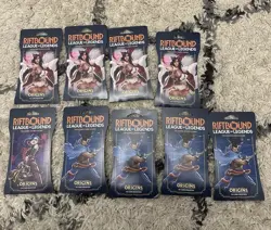 Riftbound League Of Legends Sleeved trading card game 9x new - Image 1