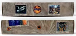 Magic The Gathering Cardboard Storage Box - White Mana Symbol (1996) MTG Vintage - Image 3