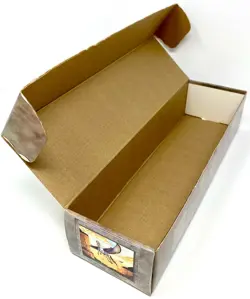 Magic The Gathering Cardboard Storage Box - White Mana Symbol (1996) MTG Vintage - Image 5