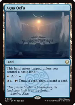 MtG Agna Qel'a R 0264 Avatar: The Last Airbender Regular Rare - Image 1