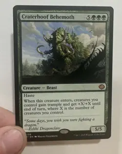 Craterhoof Behemoth Tarkir: Dragonstorm Regular - Image 1