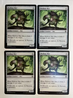 4x Mtg Commander Legends Perilous Myr NM/M Magic The Gathering - Image 1