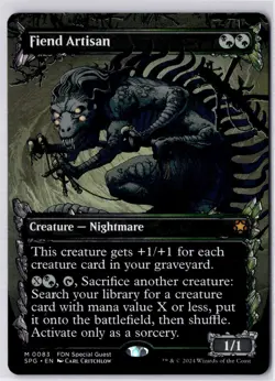 Fiend Artisan (Showcase) Special Guests Regular NM M 0083 - Image 1