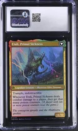 ETALI, PRIMAL CONQUEROR March of the Machine Foil Rare CGC 9.5 MTG - Image 2
