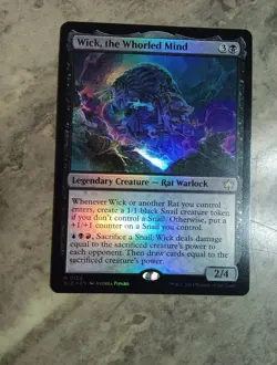 Wick, the Whorled Mind Bloomburrow Foil - Image 1
