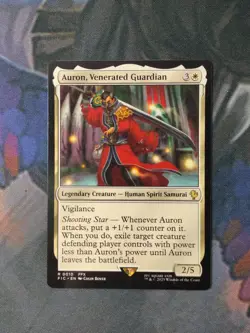 Auron, Venerated Guardian | 7% Off 2+ | Final Fantasy | NM | MTG - Image 1