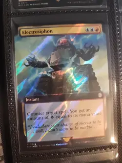 Electrosiphon (Extended Art) (Surge Foil) Universes Beyond: Fallout Foil - Image 1