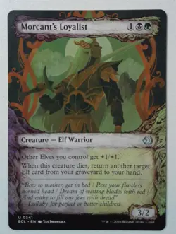 Morcant's Loyalist *Showcase Uncommon* Magic MtG x1 Lorwyn Eclipsed - Image 1