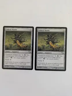 2 Umbral Mantle Shadowmoor MTG NM Free shipping with tracking - Image 1