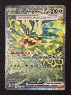 2024 Pokemon TWMen Twilight Masquerade 211/167 Teal Mask Ogerpon ex - Image 1