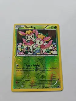 Deerling 8/124 XY - Fates Collide Pokemon TCG NM Reverse Holo - Image 1