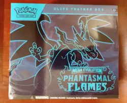 Pokemon TCG - lot of 5 - Phantasmal Flames Elite Trainer Boxes ETB Sealed - Image 1