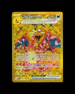 Pokemon TCG 2023 SV03 Obsidian Flames Charizard EX 228/197 Secret Rare NM - Image 1