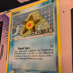 STARYU 77/107 EX DEOXYS REVERSE HOLO STAMPED POKEMON TCG 2005 NM - Image 2